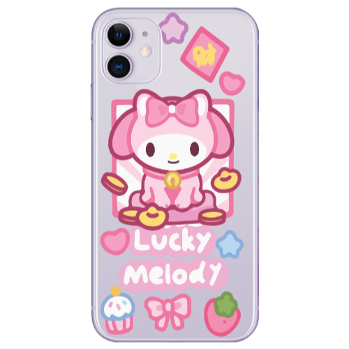 Apple iPhone 11  Lucky Melody Transparent Silicone TPU Θήκη