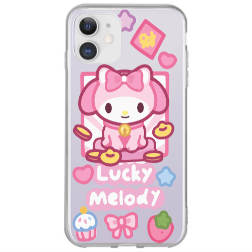 Apple iPhone 12 Lucky Melody Transparent Silicone TPU Θήκη