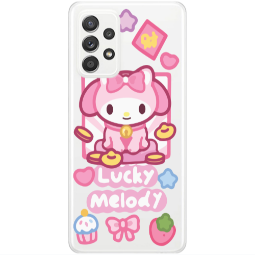 Samsung A53 Lucky Melody Transparent Silicone TPU Θήκη