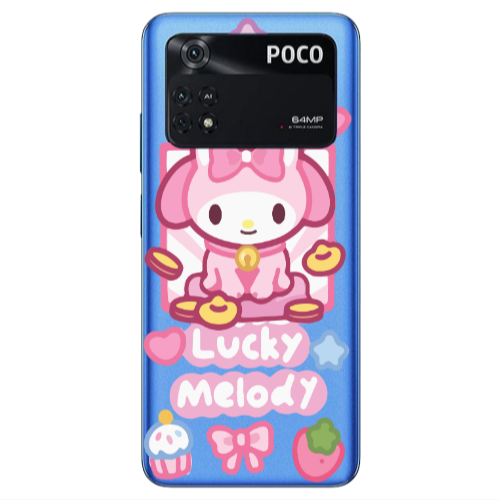 Xiaomi Poco M4 Pro 4G Lucky Melody Transparent Silicone TPU Θήκη