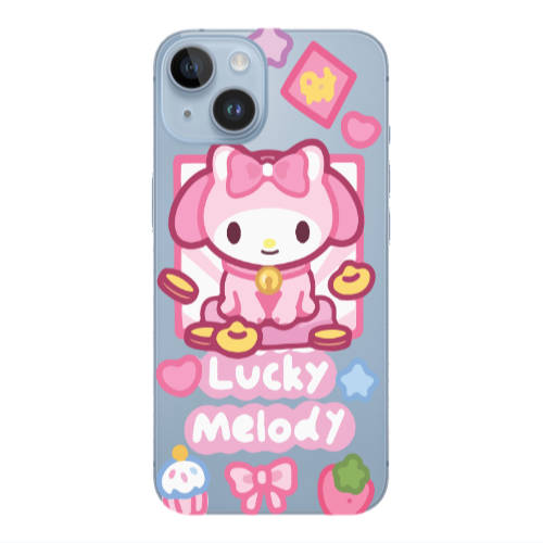 Apple iPhone 14 Plus Lucky Melody Transparent Silicone TPU Θήκη