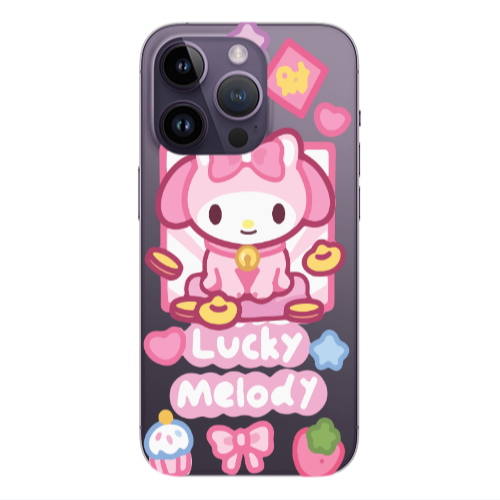 Apple iPhone 14 Pro Max Lucky Melody Transparent Silicone TPU Θήκη