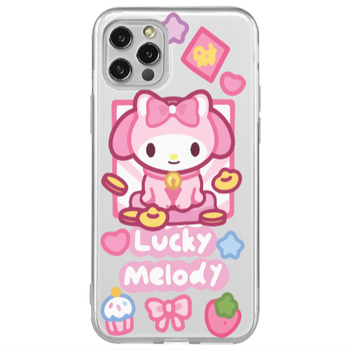 Apple iPhone 12 Pro Lucky Melody Transparent Silicone TPU Θήκη