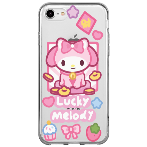 Apple iPhone 7 Lucky Melody Transparent Silicone TPU Θήκη