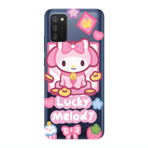 Samsung A03S Lucky Melody Transparent Silicone TPU Θήκη