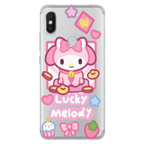 Xiaomi Redmi S2 Lucky Melody Transparent Silicone TPU Θήκη