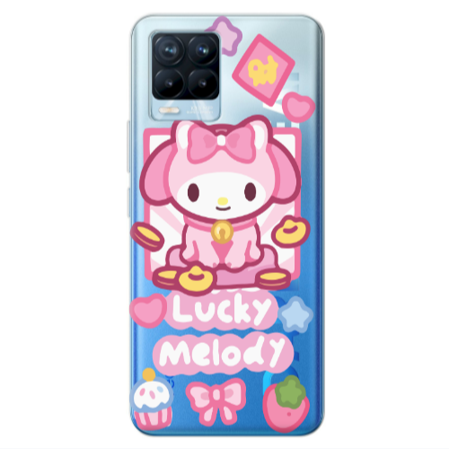 Realme 8 Pro Lucky Melody Transparent Silicone TPU Θήκη