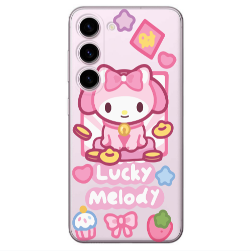Samsung S23 Lucky Melody Transparent Silicone TPU Θήκη