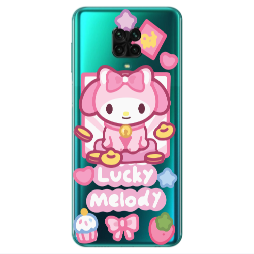 Xiaomi Redmi Note 9S Lucky Melody Transparent Silicone TPU Θήκη