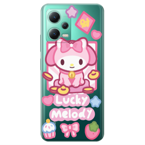 Xiaomi Redmi Note 12 Pro 5G Lucky Melody Transparent Silicone TPU Θήκη