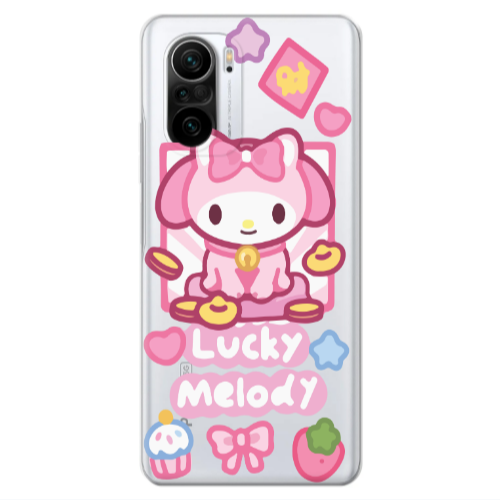 Xiaomi Poco F3 Lucky Melody Transparent Silicone TPU Θήκη