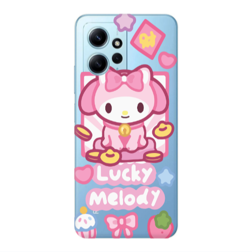 Xiaomi Redmi Note 12 4G Lucky Melody Transparent Silicone TPU Θήκη