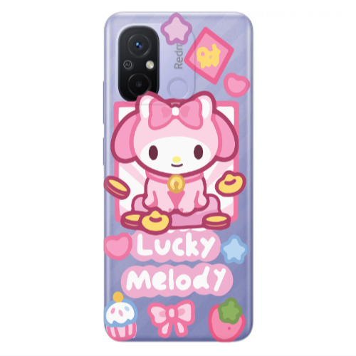 Xiaomi Redmi 12C Lucky Melody Transparent Silicone TPU Θήκη