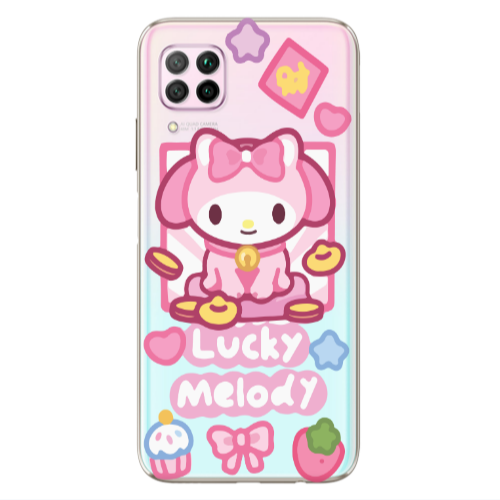 Huawei P40 Lite Lucky Melody Transparent Silicone TPU Θήκη