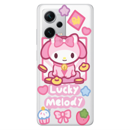 Xiaomi Redmi Note 12 5G Lucky Melody Transparent Silicone TPU Θήκη