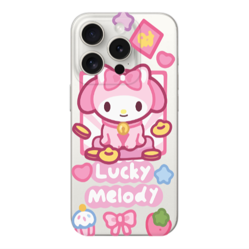 Apple iPhone 15 Pro Lucky Melody Transparent Silicone TPU Θήκη