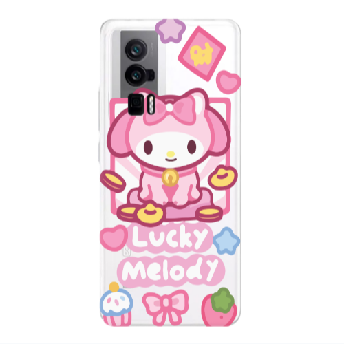 Xiaomi Poco F5 Pro Lucky Melody Transparent Silicone TPU Θήκη