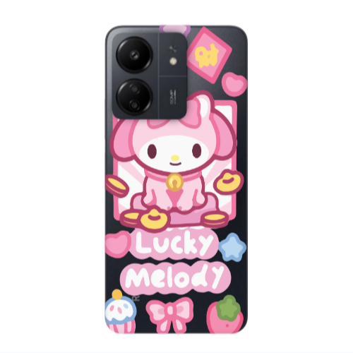 Xiaomi Redmi 13C Lucky Melody Transparent Silicone TPU Θήκη