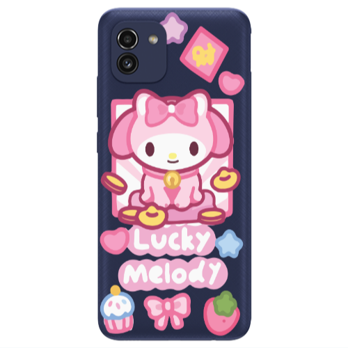 Samsung A03 Lucky Melody Transparent Silicone TPU Θήκη