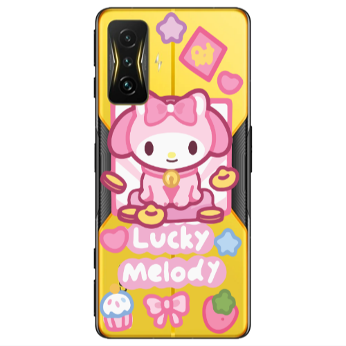 Xiaomi Poco F4 Gt Lucky Melody Transparent Silicone TPU Θήκη