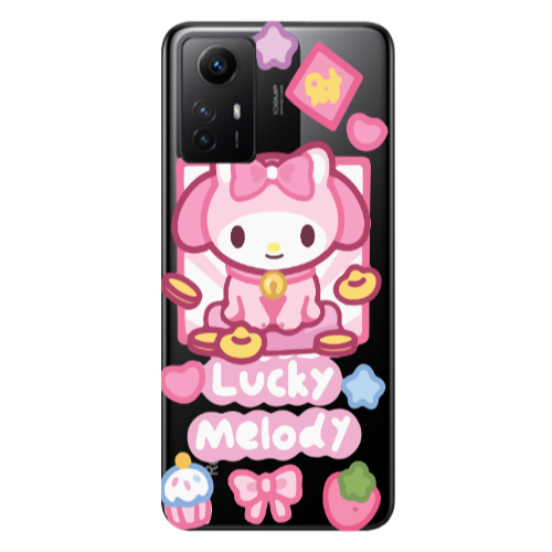 Xiaomi Redmi Note 12s Lucky Melody Transparent Silicone TPU Θήκη