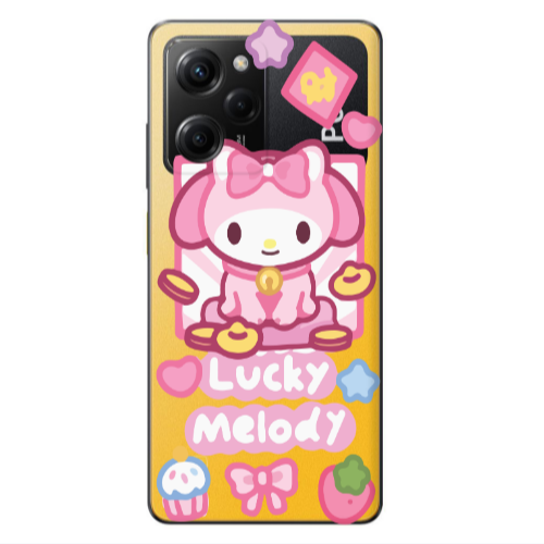Xiaomi Poco X5 Pro Lucky Melody Transparent Silicone TPU Θήκη