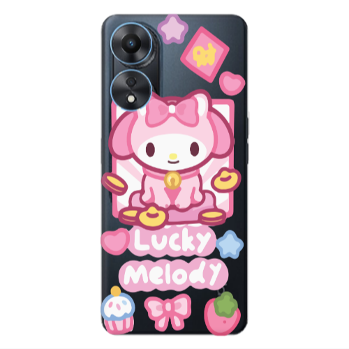 Oppo A 98 Lucky Melody Transparent Silicone TPU Θήκη