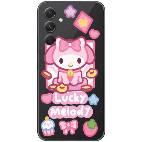 Samsung Galaxy A25 Lucky Melody Transparent Silicone TPU Θήκη