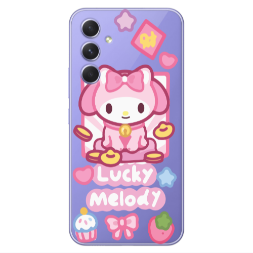Samsung A35 Lucky Melody Transparent Silicone TPU Θήκη