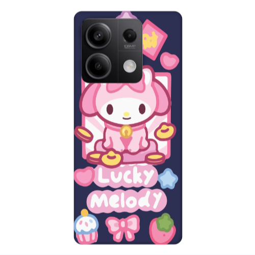 Xiaomi Redmi Note 13Pro 5G Lucky Melody Dark blue Colored Silicone TPU Θήκη