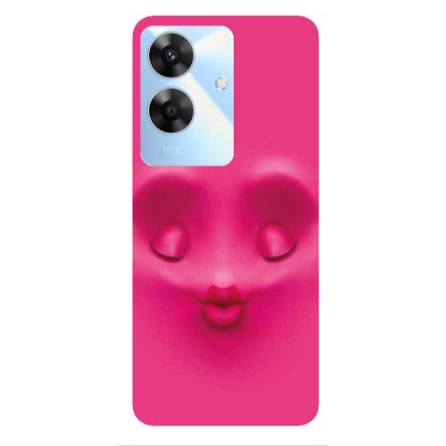 Realme Note 60 Kiss Transparent Silicone TPU Θήκη