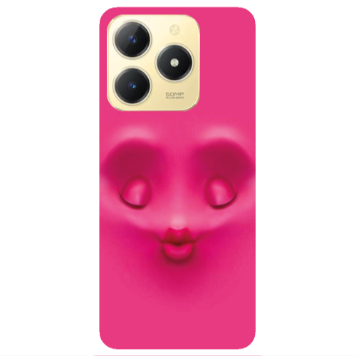 Realme C61 Kiss Transparent Silicone TPU Θήκη