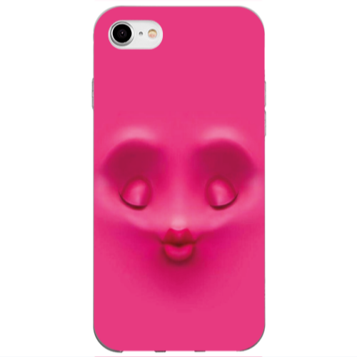 Apple iPhone 7 Kiss Transparent Silicone TPU Θήκη