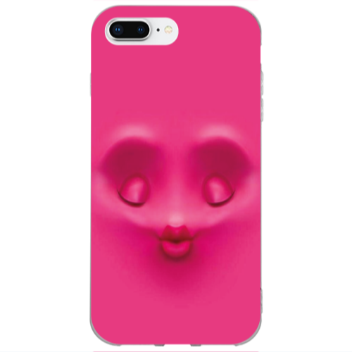 Apple iPhone 7 Plus Kiss Transparent Silicone TPU Θήκη