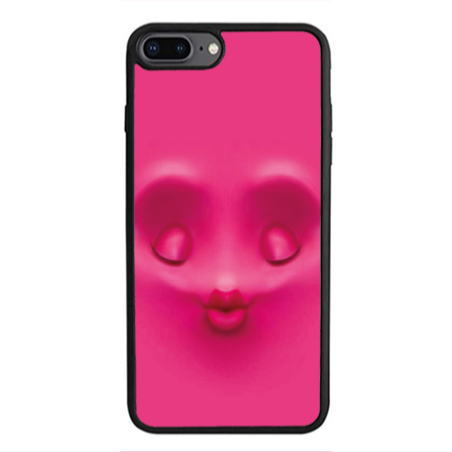 Apple iPhone 7 Plus Kiss Black Glossy Θήκη