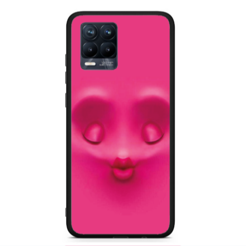 Realme 8  Kiss Black Glossy Θήκη