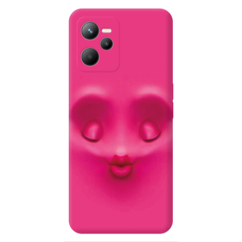 Realme C35 Kiss Transparent Silicone TPU Θήκη