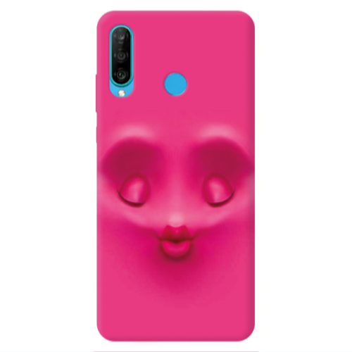 Huawei P30 Lite Kiss Transparent Silicone TPU Θήκη