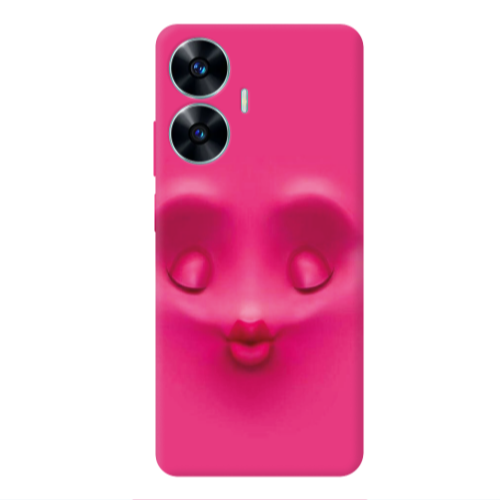 Realme C55 Kiss Transparent Silicone TPU Θήκη