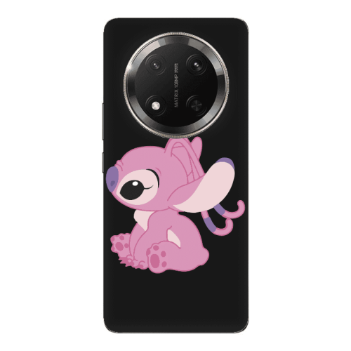 Honor Magic 7 Lite Cute koala Black Colored Silicone TPU Θήκη