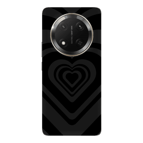 Honor Magic 7 Lite Hypnosis Black Colored Silicone TPU Θήκη