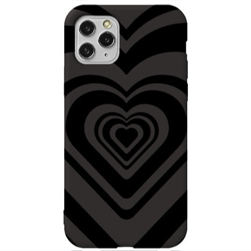 Apple iPhone 11 Pro Hypnosis Black Colored Silicone TPU Θήκη