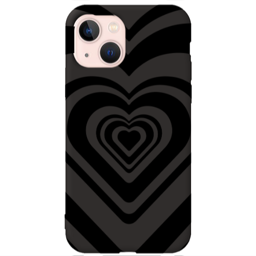 Apple iPhone 13 Hypnosis Black Colored Silicone TPU Θήκη