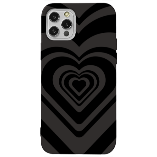 Apple iPhone 13 Pro Hypnosis Black Colored Silicone TPU Θήκη