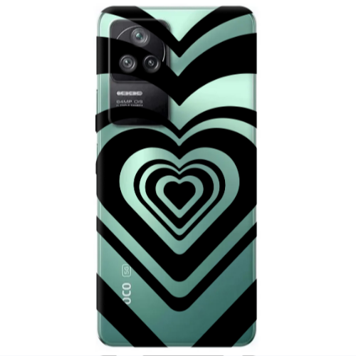 Xiaomi Poco F4 Hypnosis Transparent Silicone TPU Θήκη