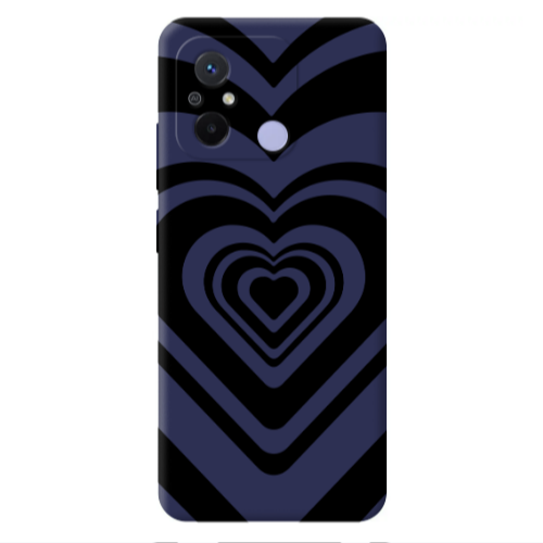 Xiaomi Redmi 12C Hypnosis Dark blue Colored Silicone TPU Θήκη