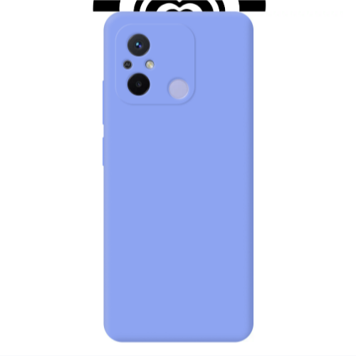 Xiaomi Redmi 12C Hypnosis Light Purple Colored Silicone TPU Θήκη