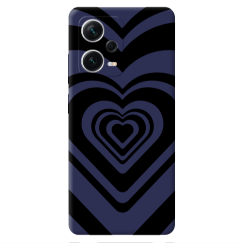 Xiaomi Poco X5 Hypnosis Dark blue Colored Silicone TPU Θήκη