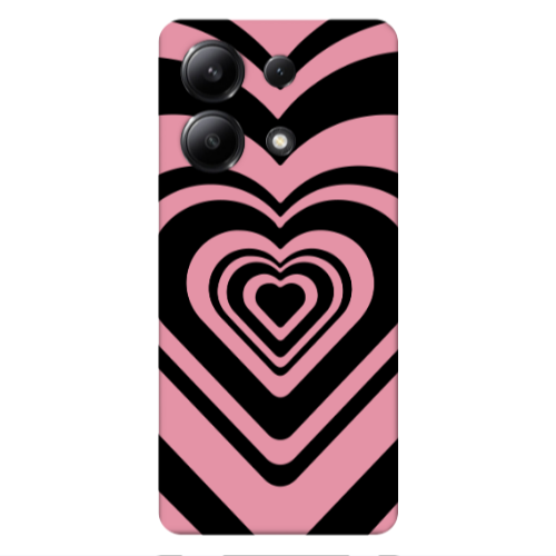 Xiaomi Redmi Note 13 4G Hypnosis Pink Colored Silicone TPU Θήκη