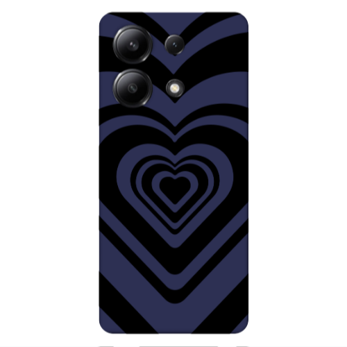 Xiaomi Redmi Note 13 4G Hypnosis Dark blue Colored Silicone TPU Θήκη